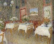 Interieur of a restaurant Vincent Van Gogh